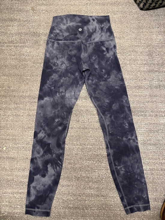 lululemon athletica Pants - lululemon athletica Girls' High-Rise Tie-Dye Leggings - Black/Charcoal